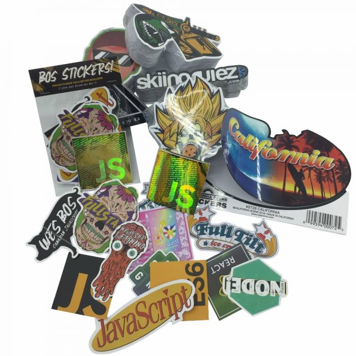 Custom Laptop Decorative Logo Die Cut Vinyl Stickers